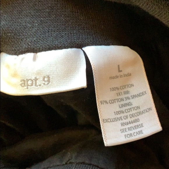 Apt. 9 romantic lacy/ roll waist adjustable length - Picture 6 of 10